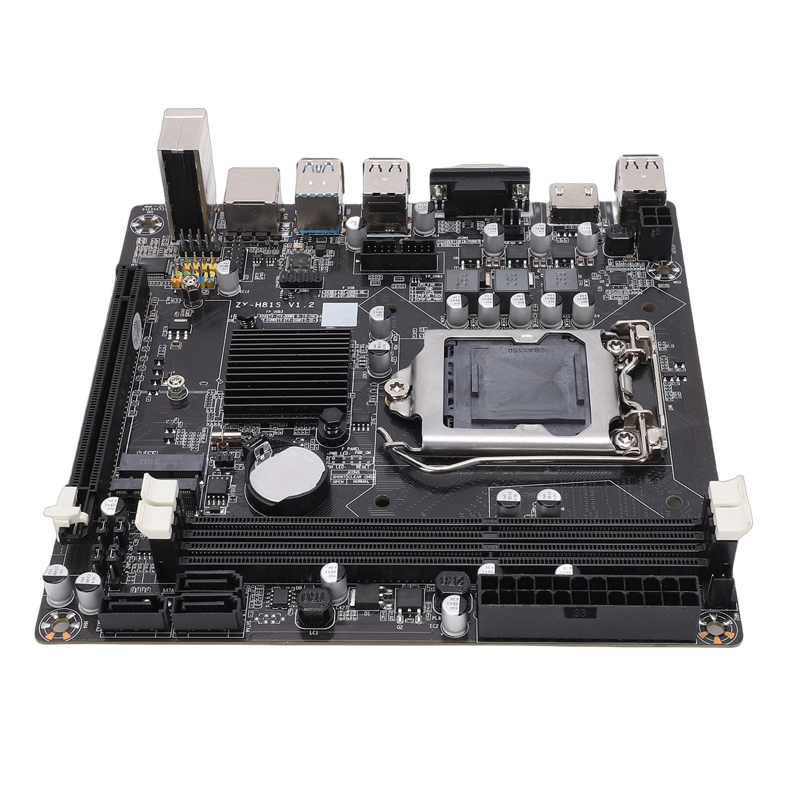 LICAEVEY DDR3 Mini ITX Gaming Main Board with Dual Channel Memory Slot, Supports Core I3 I5 I7 for Serious-picture-15