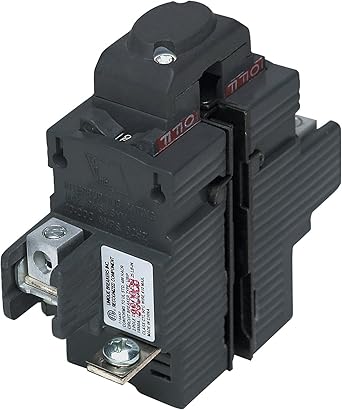 Connecticut Electric UBIP250 Pushmatic Circuit Breaker, 2-Pole 50-Amp