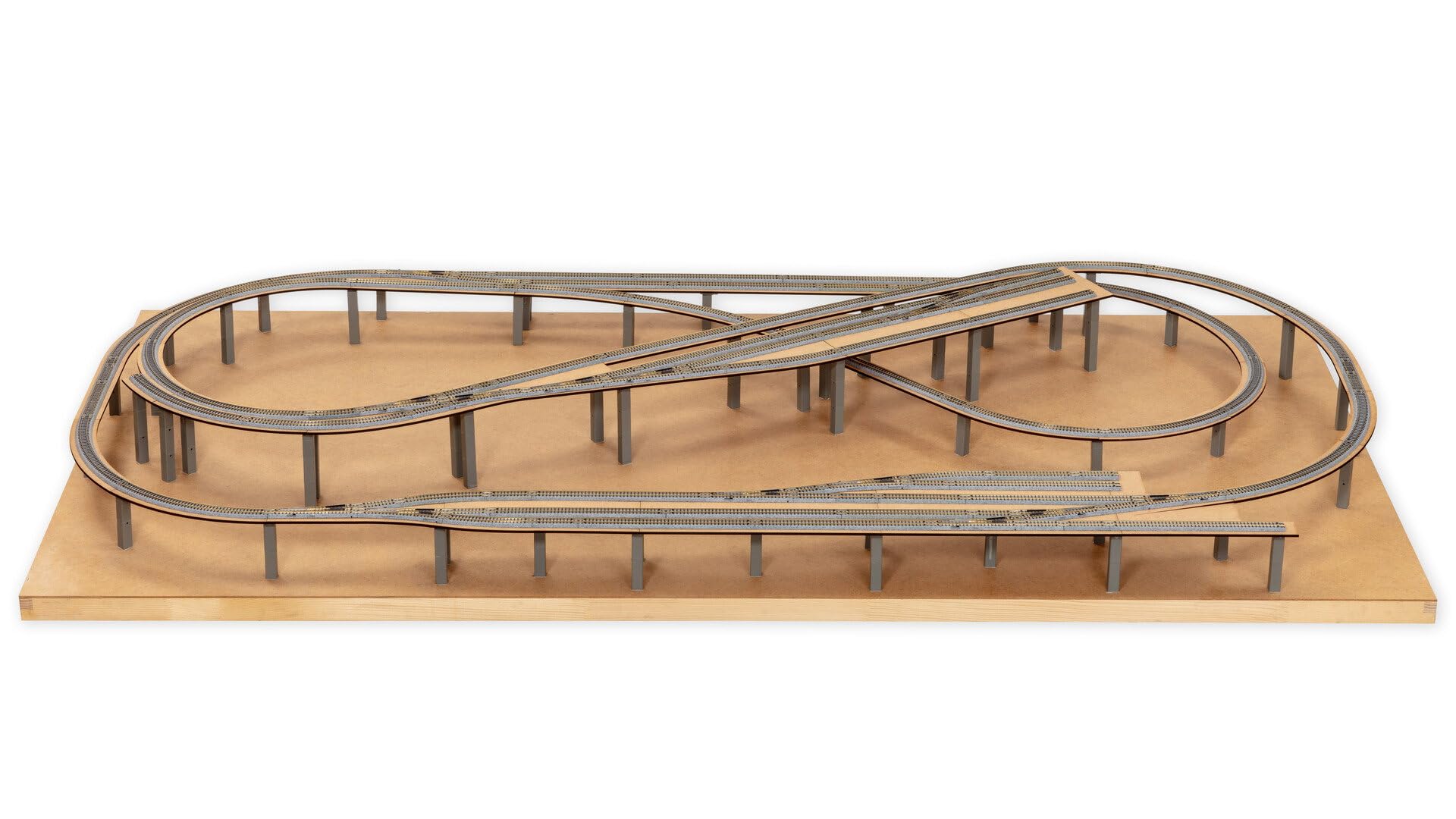 NOCH® Easy Track® zestaw do budowy trasy "Albulabahn", 1:160 N 200 x 100 cm do modelarstwa kolejowego, modelarstwa