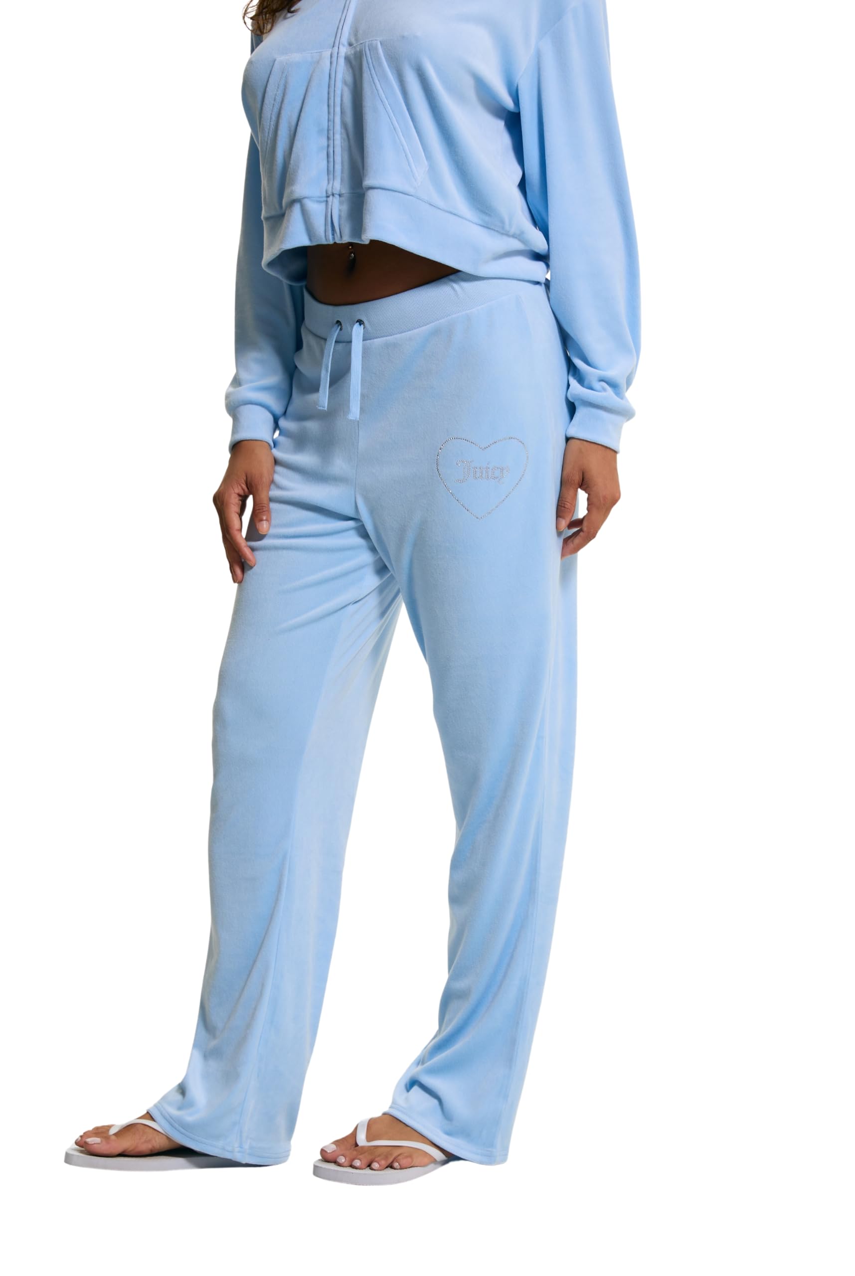 Juicy Couture - Lounge Straight Leg, Pantaloni da Tuta Donna