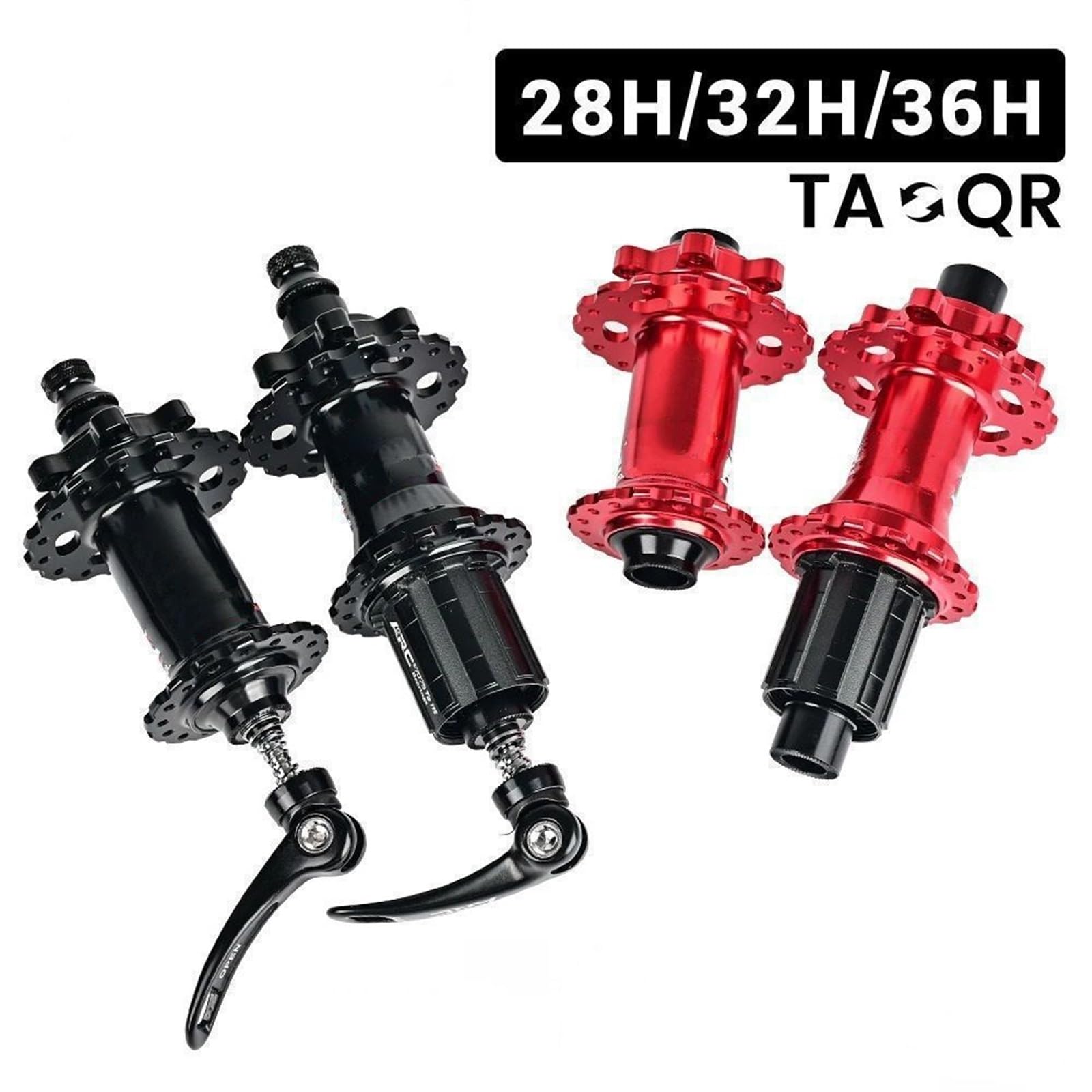 Piasty rowerowe MTB Bike Hub NBK 4 Piasta z uszczelnionymi łożyskami 28 32 36 Otwory Hamulec tarczowy 8 9 10 11 12Speed ​​PK MT007 009