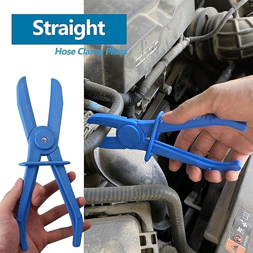 Miniatura 2 de Juego de alicates para manguera, alicates de abrazadera de línea para mangueras flexibles, líneas de gas, radiador, freno, refrigerante y