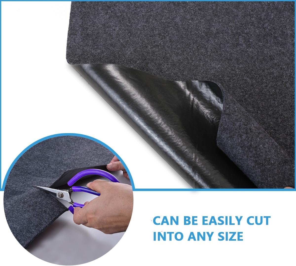 Outdoor Storage Shed Mat，Anti-Slip Patio Furniture Floor Mat，Waterproof Carport Mat，Backing prevents liquid penetration，Soft Material, Non-slip Backing,Washable，Excluding storage shed (10 × 10 FT)