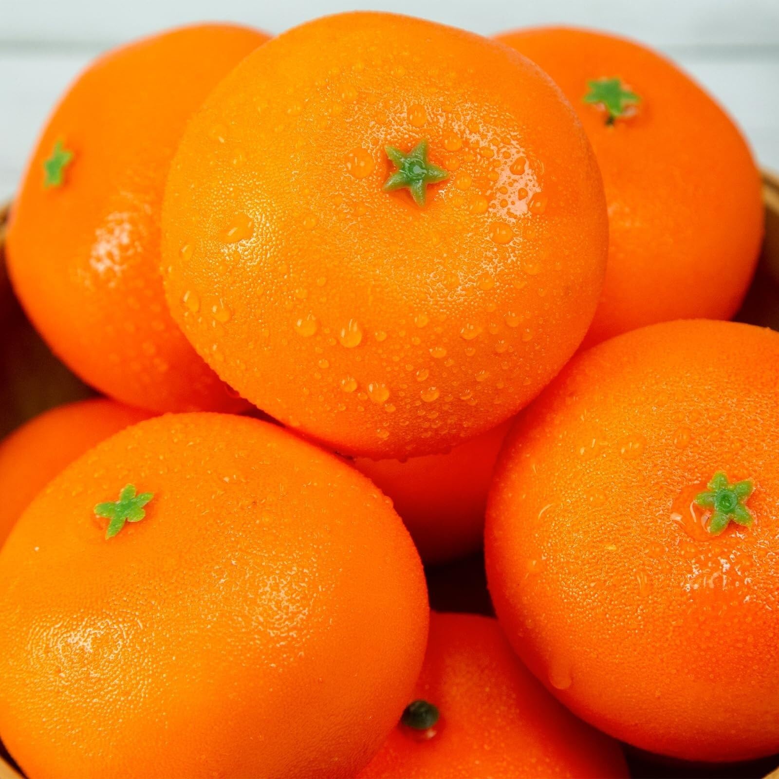 Cucina Frutta Realistica Arance Finte, 12 Pezzi, Frutta Artificiale For Decorazione Decorativo
