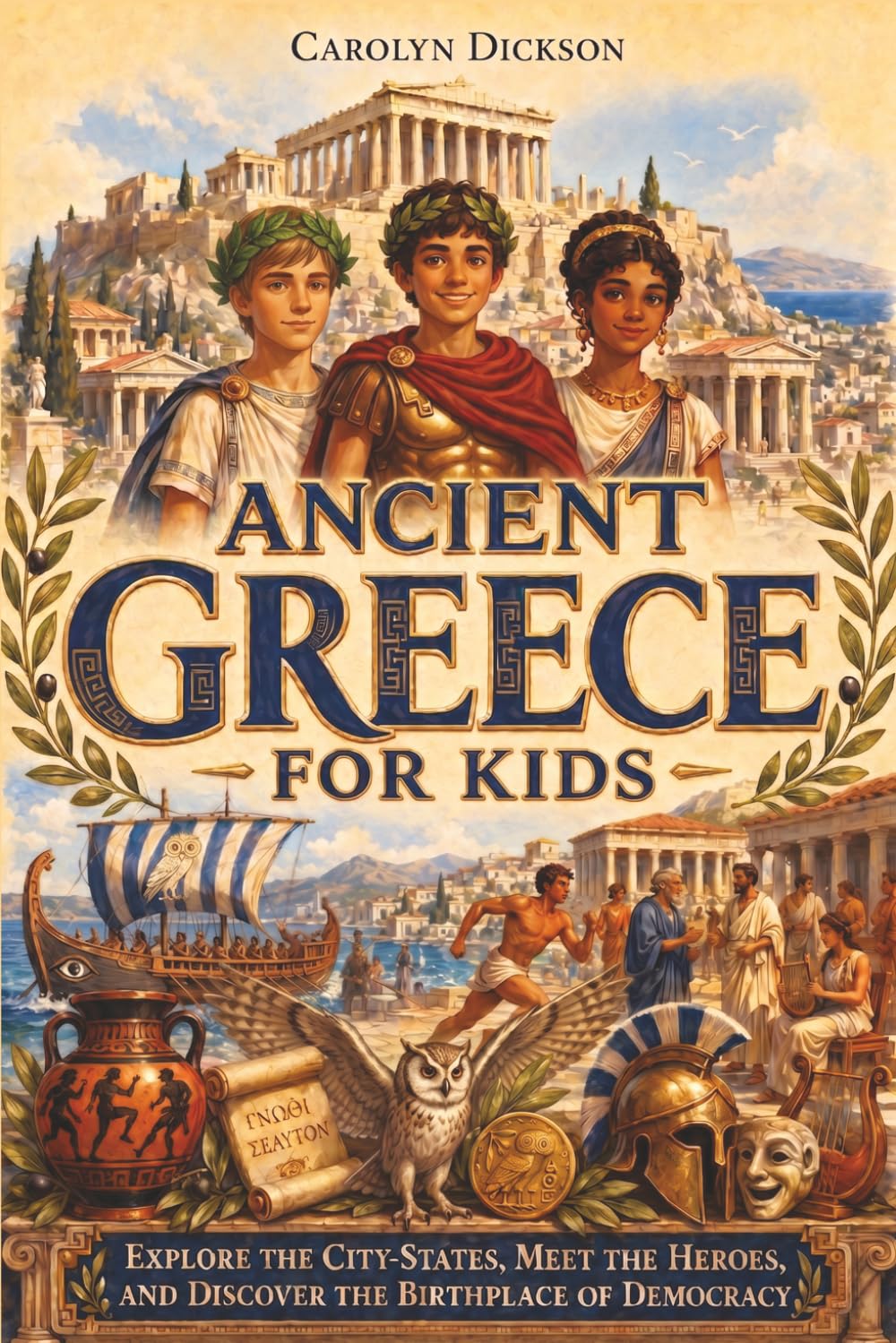 Ancient Greece for Kids: Explore the City-States, Meet the Heroes, and Discover the Birthplace of Democracy (History Explorers)
