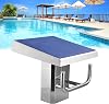 19.7in Stainless Swimming Pool Diving Platform - Professional Training Diving Board for Swimming Pools, 15° tilt, 200kg load capacity, Easy Assembly, Ideal for Athletes and Coaches