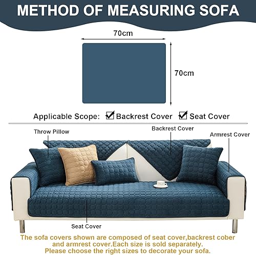Vista 146 de Fundas para sofá, fundas universales mágicas para sofá, fundas elásticas para sofá en forma de L para sofá seccional, funda para sofá de 3 cojines