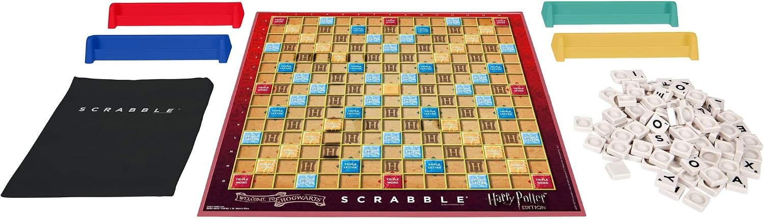 Mattel Games Scrabble Harry Potter Edition Family Game