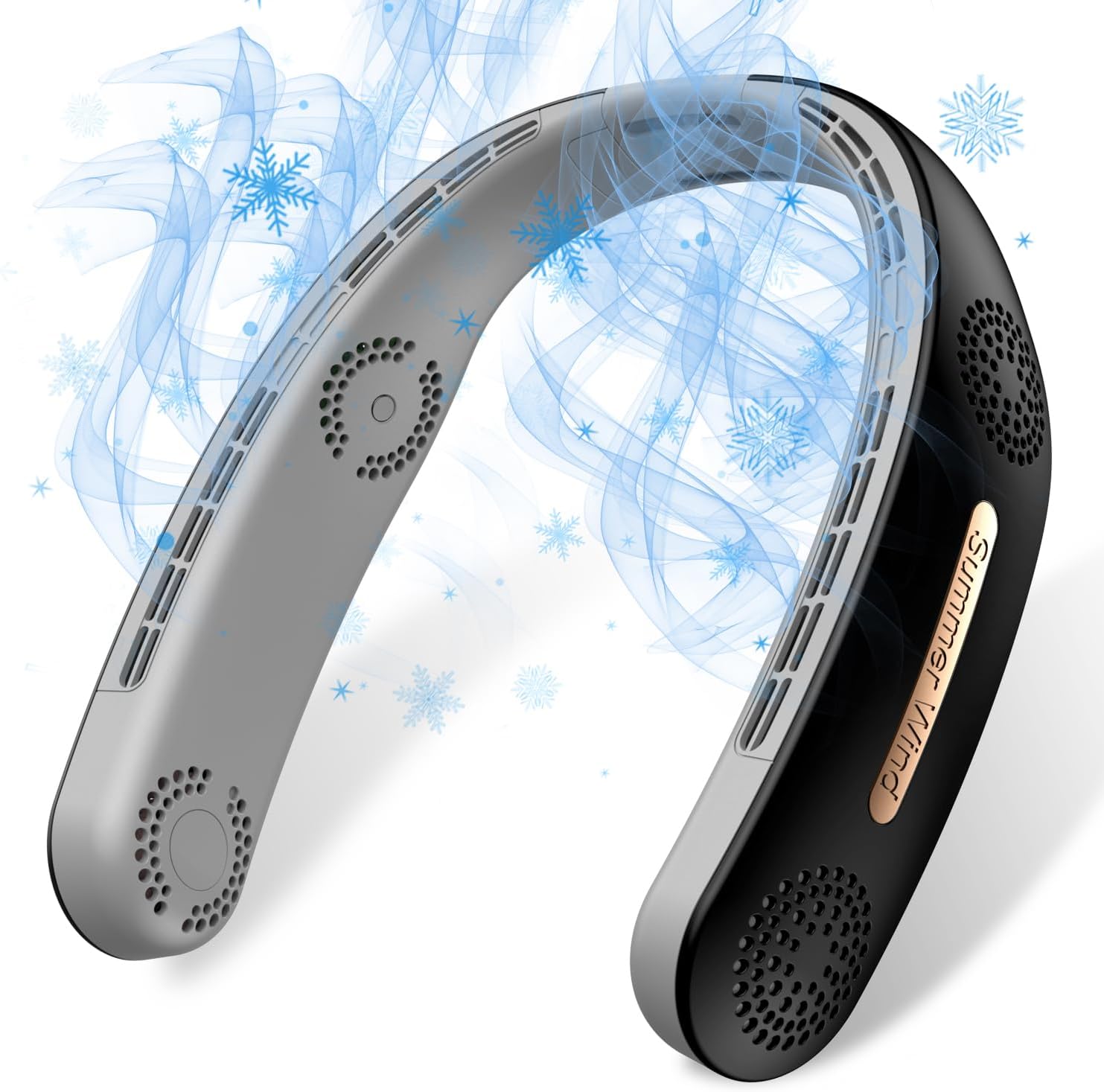 Gaiatop Portable Neck Fan, Rechargeable Hands Free