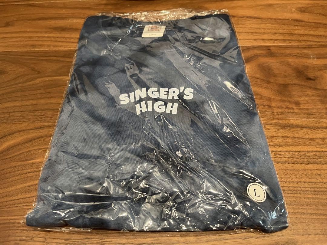 Amazon.co.jp: シンガーズハイ タイダイTシャツ ブルー Lサイズ