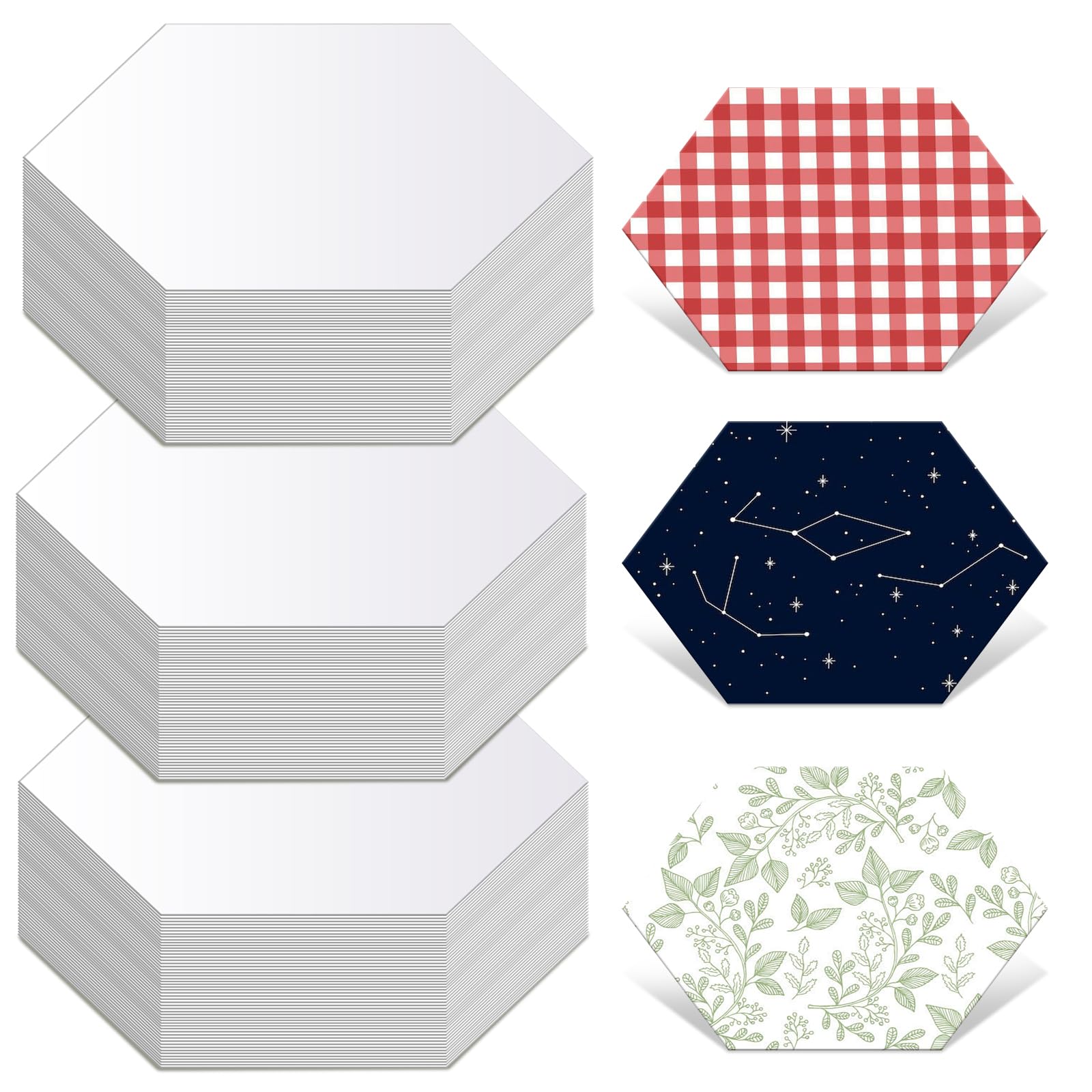 Quilting Templates, 300Count 1 Inch Quilting Stencils, Sewing Pattern Paper