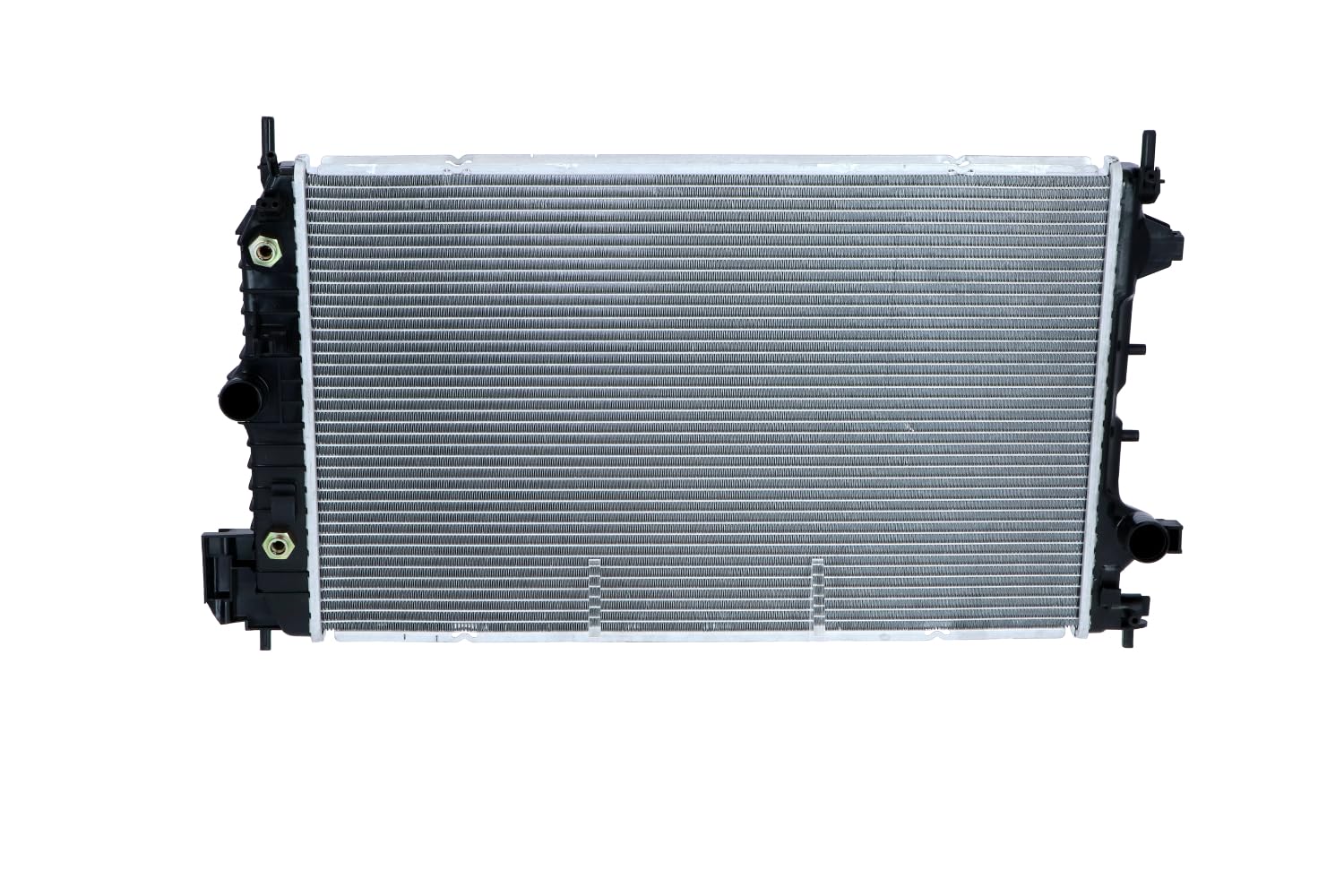 NRF Radiador refrigeración del motor para vehículos con radiador combinado agua/aceite Ancho de red 415mm Longitud de red 649mm Profundidad de red 27mm Compatible con SAAB 9-3 YS3F 53132