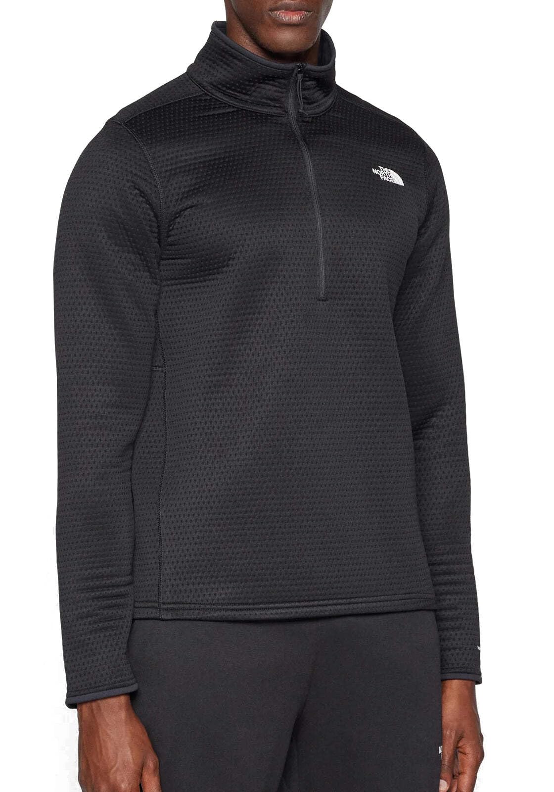 The North Face Men's Vertical Thermal Fz Fleece Jacket, Tnf Black, L