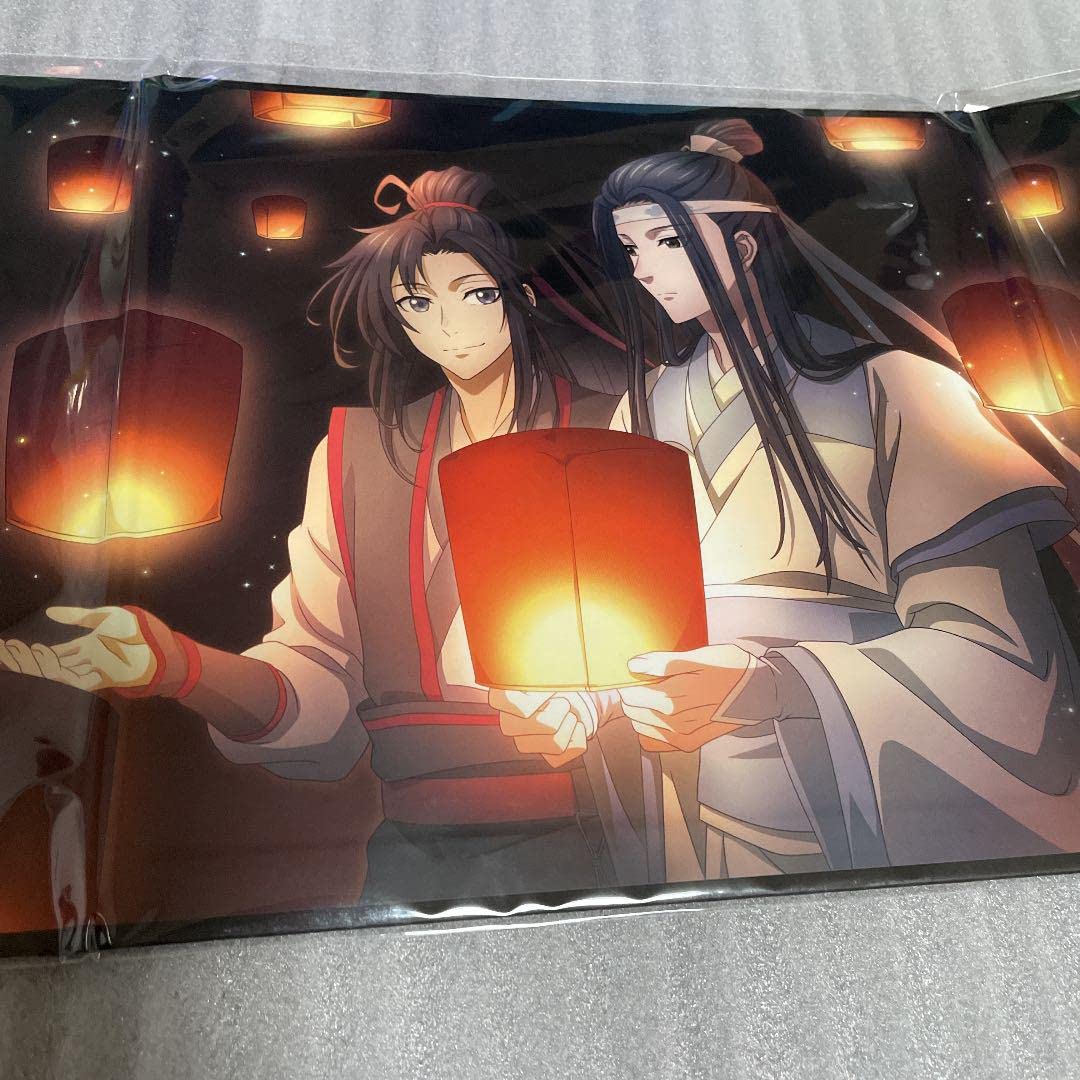 Amazon.co.jp: 魔道祖師 屏風 魏無羨 藍忘機 色紙 特典