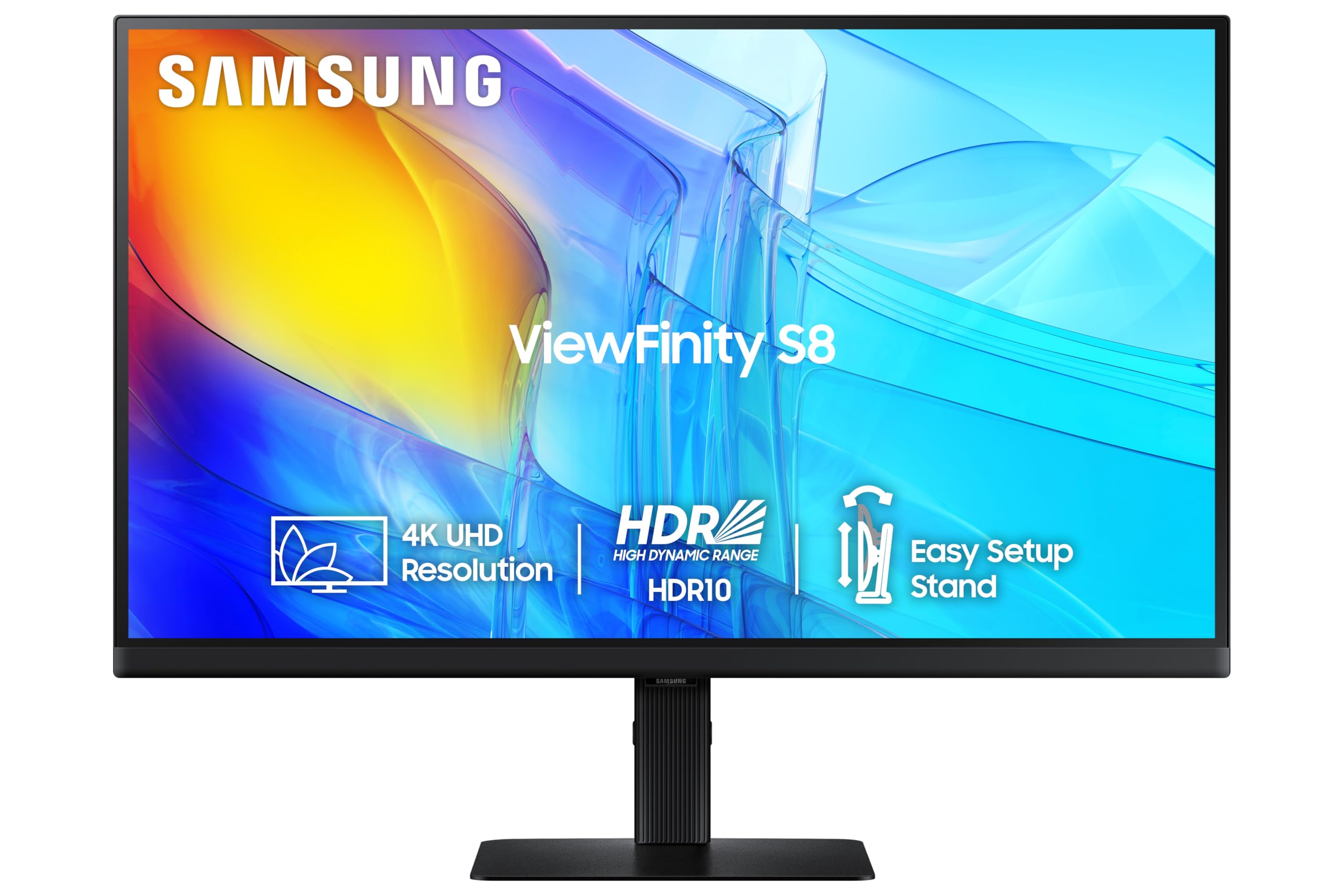Samsung 27-Inch(68.47cm) UHD 4K ViewFinity S8 Monitor, IPS, 60 Hz, 1.07 Billion Colors, HDR10, Easy Setup, Height Adjustable, Multiple Ports, Eye Care Technology (LS27D800EAWXXL, Black) (B0D49HTLH2) Amazon Price History, Amazon Price Tracker