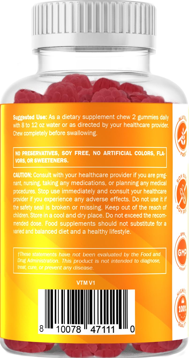 Vitamatic Vitamin D3 + K2 Gummies 60 Count — Amazon image 9