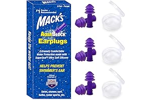 Mack's AquaBlock Earplugs: Ultimate Ear Protection for Swimming Enthusiasts