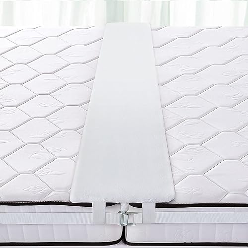 Miniatura 5 de SPRINGSPIRIT Kit convertidor de puente de cama individual a King - Estilo mejorado, correa de colchón incluida, conector de cama individual para 2