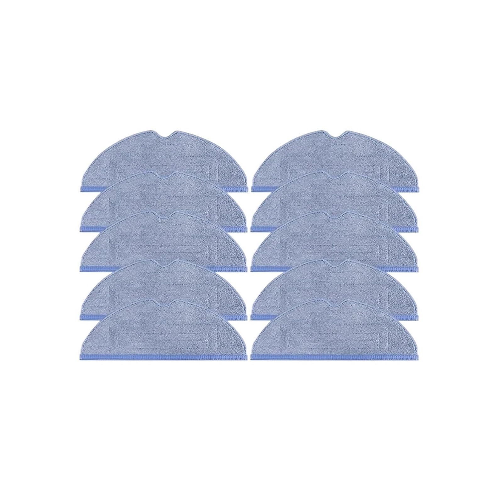 JWEINENL Robot Vacuum Mop Rags, Compatible For Roborock, T7S, T8 Plus, S7, S7Max, S7MaxV Ultra, S70, S75, G10, Replacement Pads(10pcs)