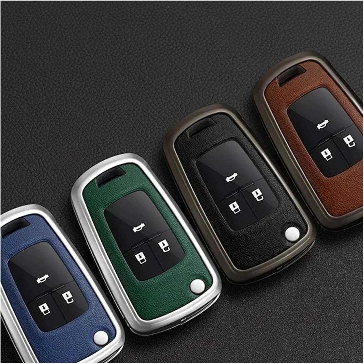 亜鉛合金製キーケースカバー シェルフォブ クルーズ アベオ トラックス セイル マリブ オペル ボクスホール アストラ コルサ メリ