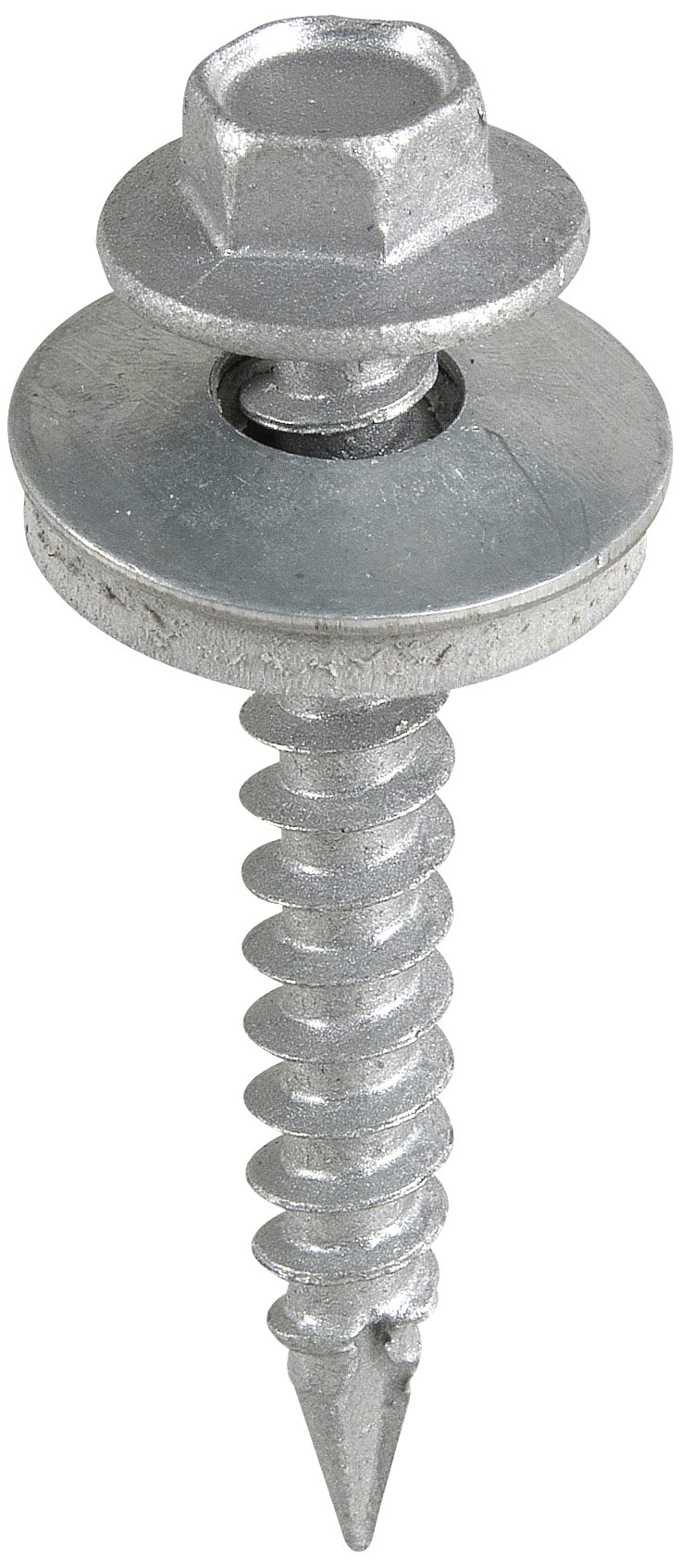 Timco Silver Ds45w16b Hex Double Slash Timber Screw 6.3 X 45 And M16 Washers - Ruspert (Box Of 100)