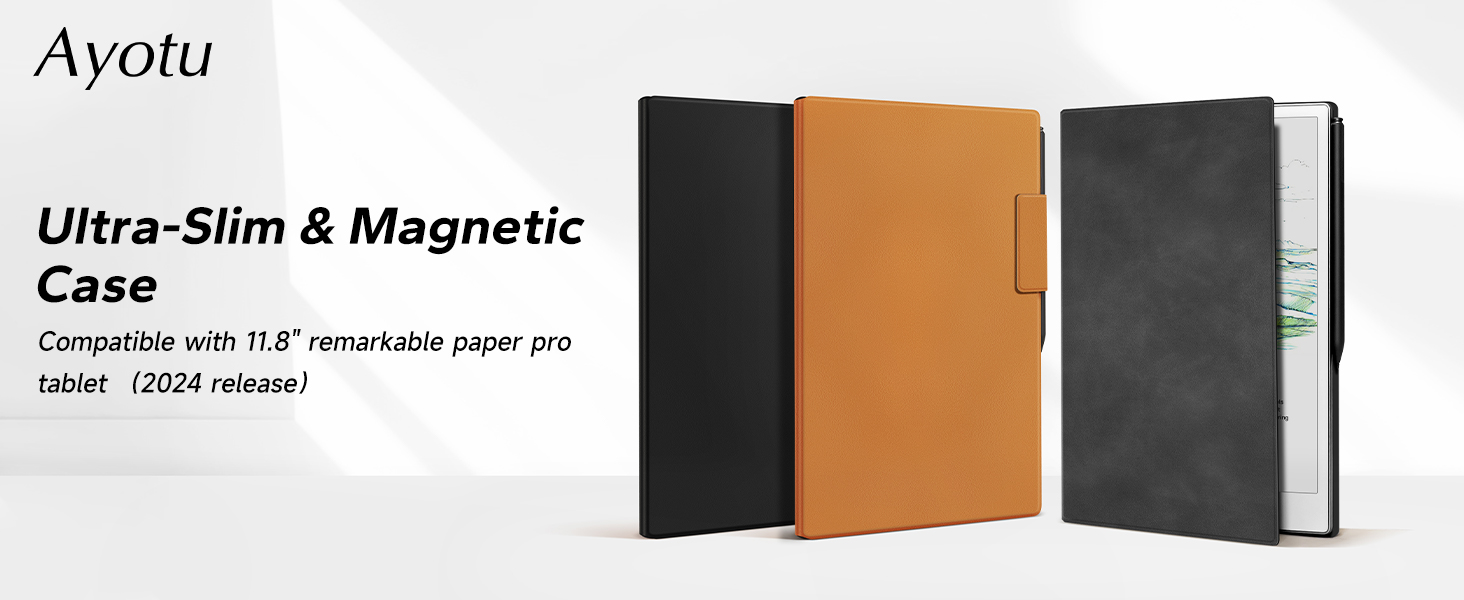 Amazon.com: Ayotu Case for Remarkable Paper Pro, Premium PU