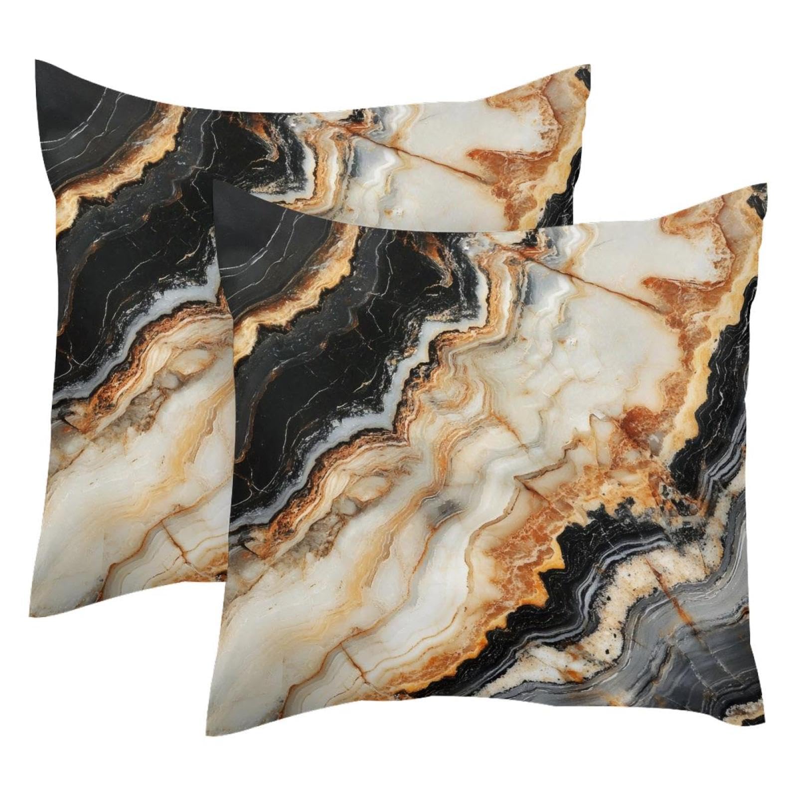 Fundas de cojín de terciopelo antimanchas y suaves de 50 x 50 cm para salón