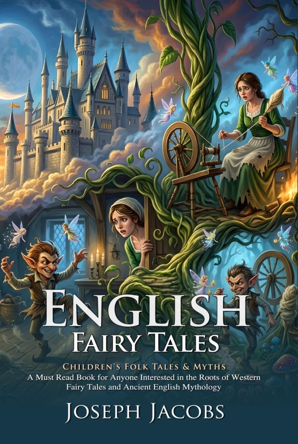 English Fairy Tales: Enchanting Bedtime Stories for All Ages: Traditional Legends of Giants and Heroes - Illustrated with Biography and Commentary