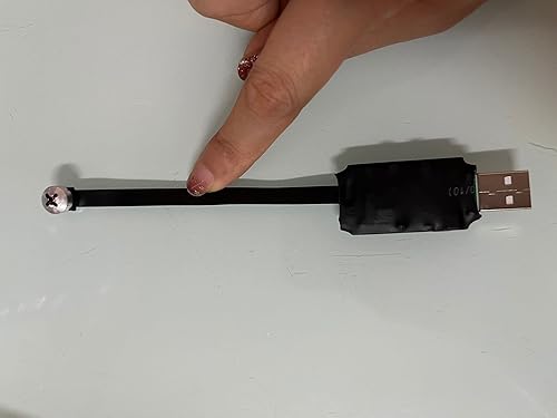 hotsell999 - Cámara espía de tornillo Full HD mini HD, portátil, IP, inalámbrica, de seguridad para el hogar, con detección de movimiento, monitoreo