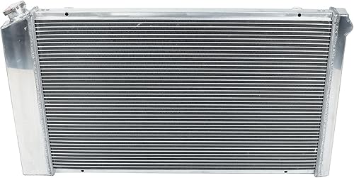 Miniatura 157 de Radiador de aluminio AA5052 de 3 filas compatible con Dodge Ram 2009-2021 1500 2500 3500 4000 V6 V8 Pickup AT/MT 3 filas,1 fila,Ventilador