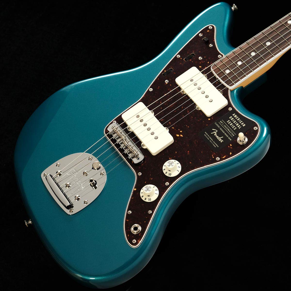 Fender American Original 60s Jazzmaster - Ocean Turquoise : Amazon  
