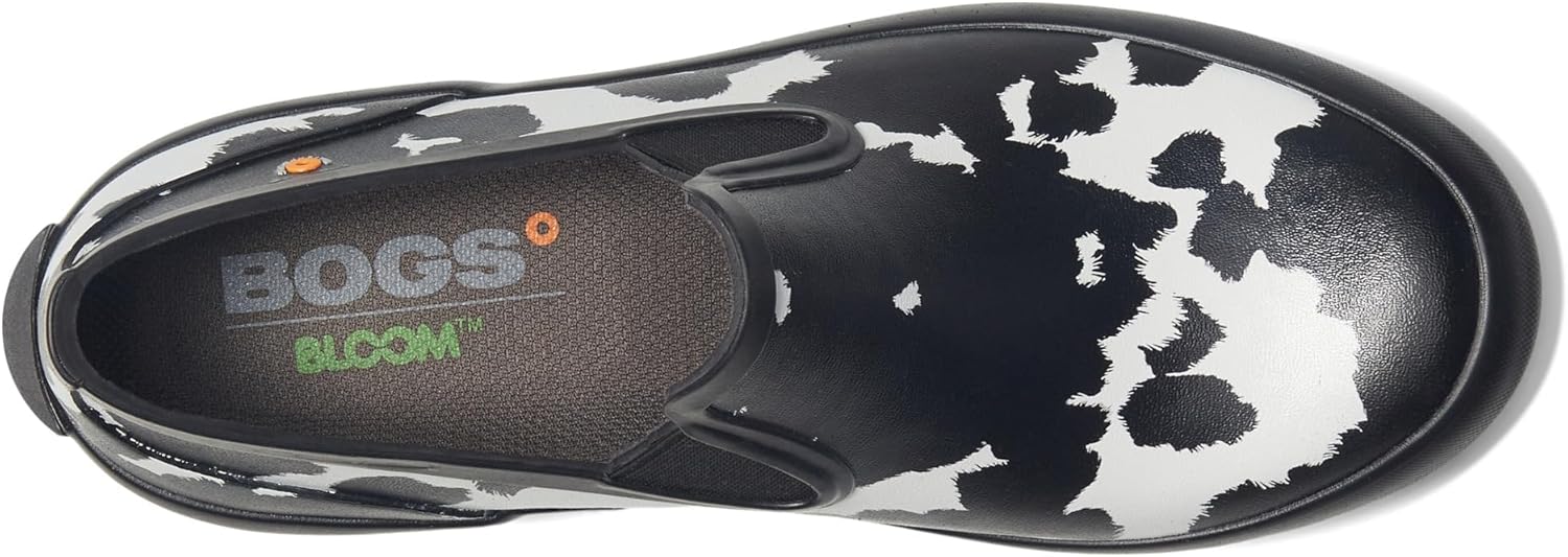 Patch Slip On Cow Women's Garden Boots