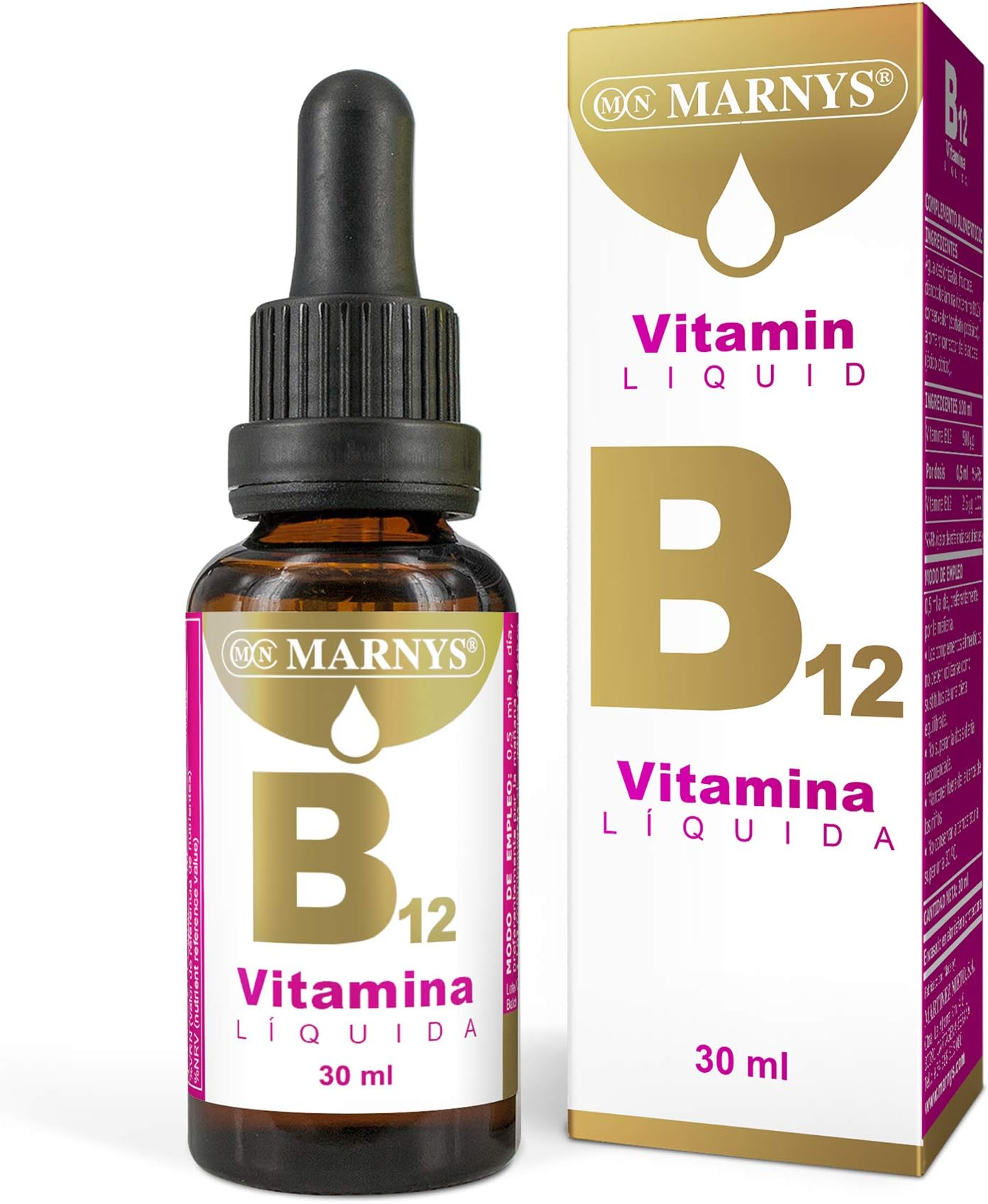 Marny 's Vitamin B12&nbsp;Liquid 30&nbsp;ml