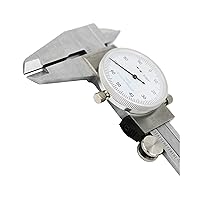 Vista 8 de HFS (R) 0-6" Acero al carbono 4 vías Imperial Dial Calibre .001" a prueba de golpes