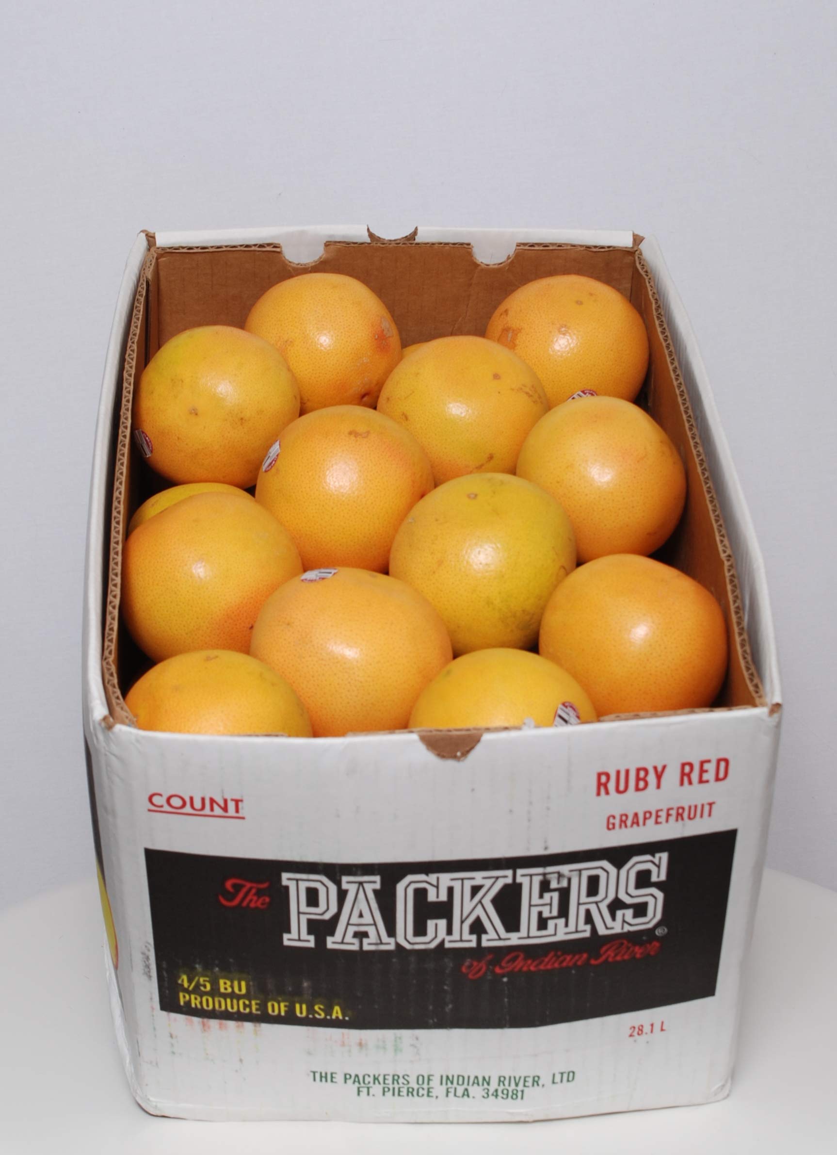 Grapefruit Star Ruby 16 kg Karton aus Florida