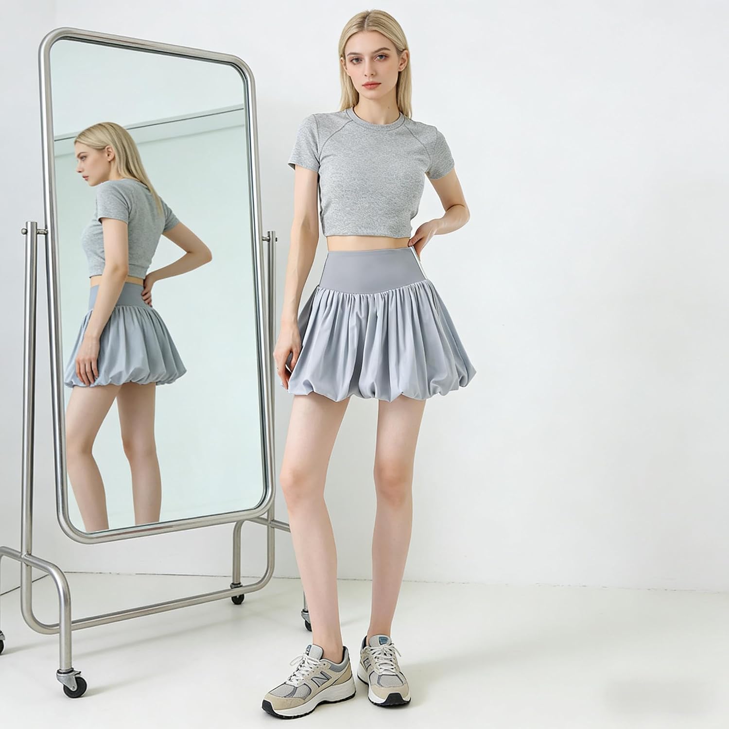 Women's Pleated Tennis Skirts High Waisted Athletic Golf Skorts with Pockets for Casual Workout Running Y2K Outfits