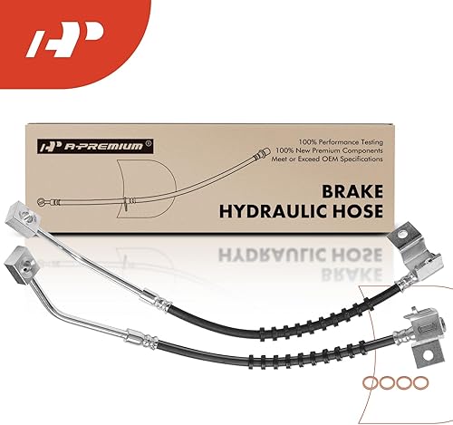 Miniatura 8 de A-Premium Manguera hidráulica de freno delantero del conductor y del pasajero compatible con modelos Chrysler seleccionados - PT Cruiser 2001-2010,
