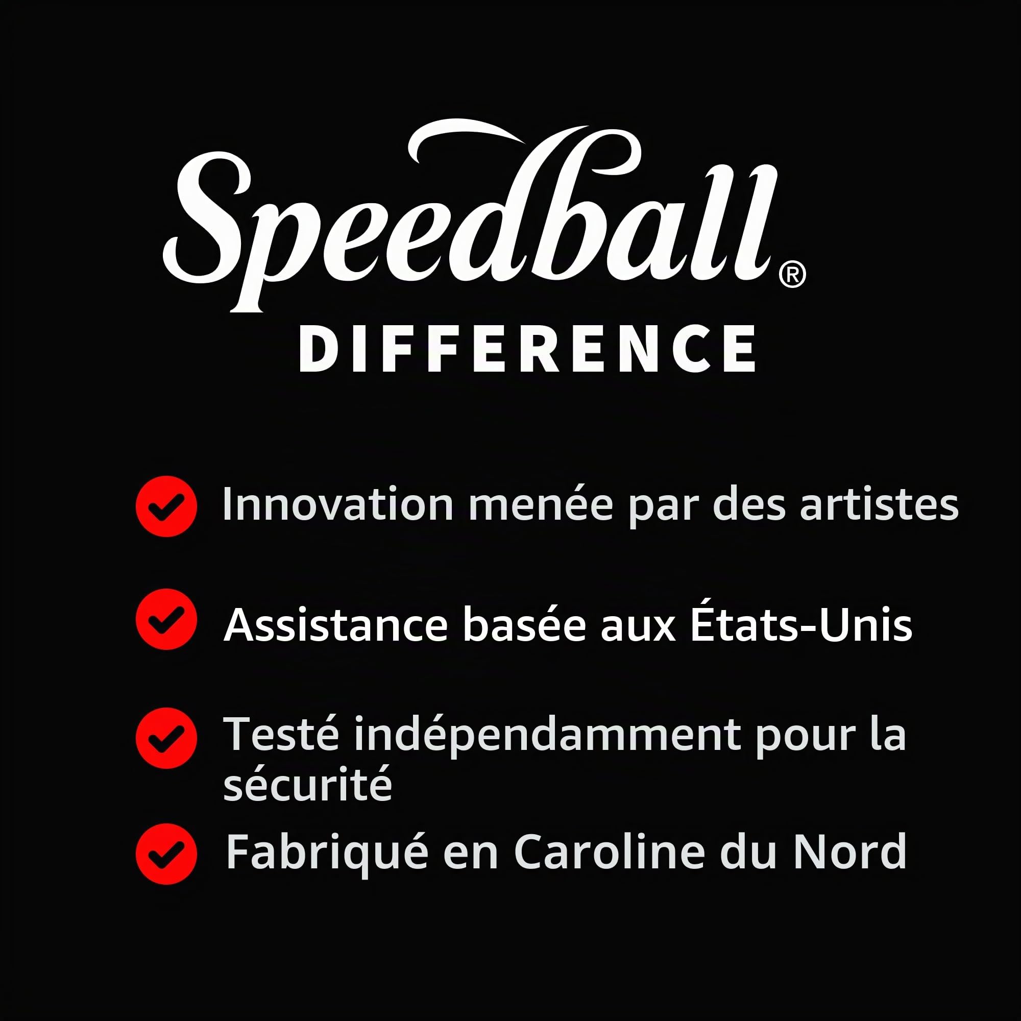 Speedball Kit de démarrage d'impression par Bloc