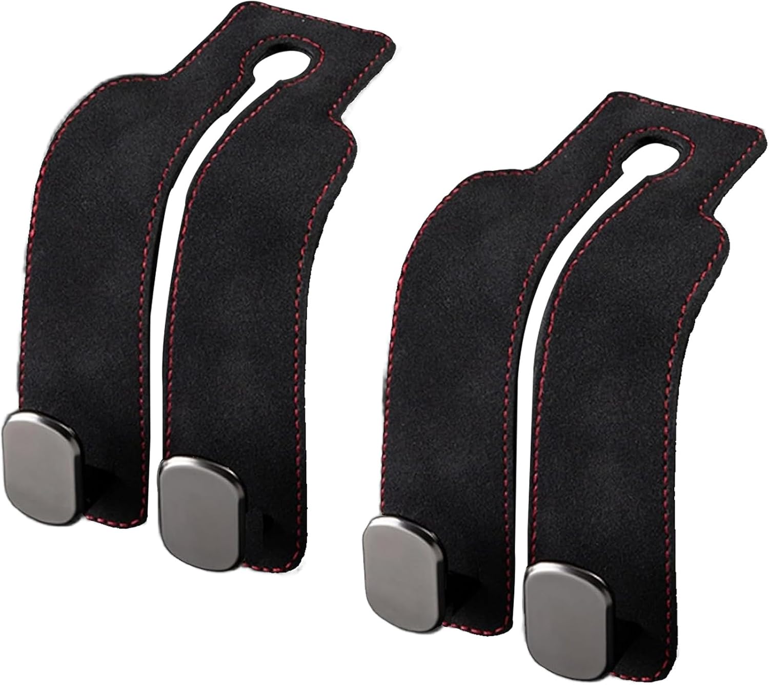2 Pcs Car Seat Headrest Hooks, Universal Auto Organizer Hangers