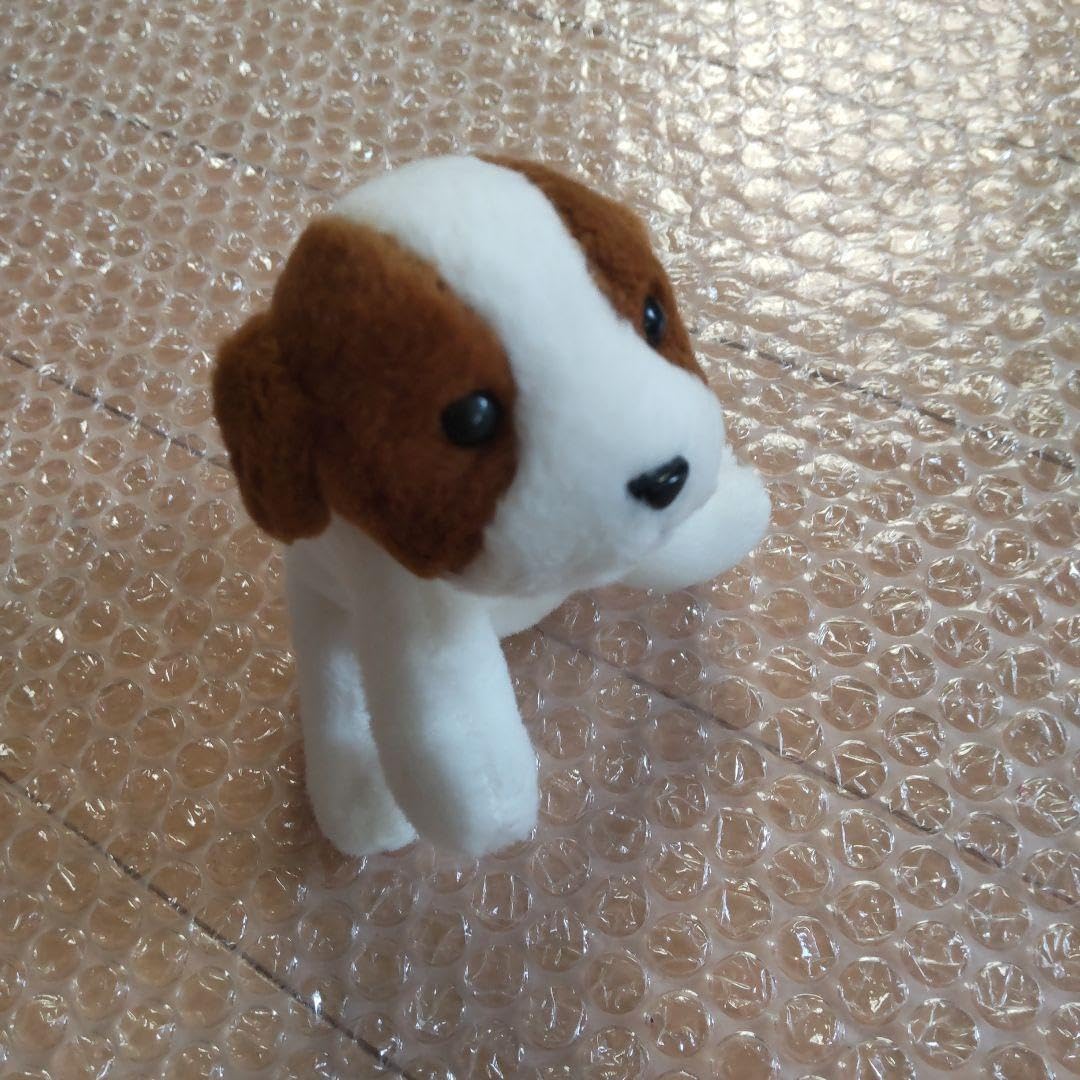 Amazon.co.jp: なかよしカンパニー ブラウンくん 犬 ぬいぐるみ レトロ