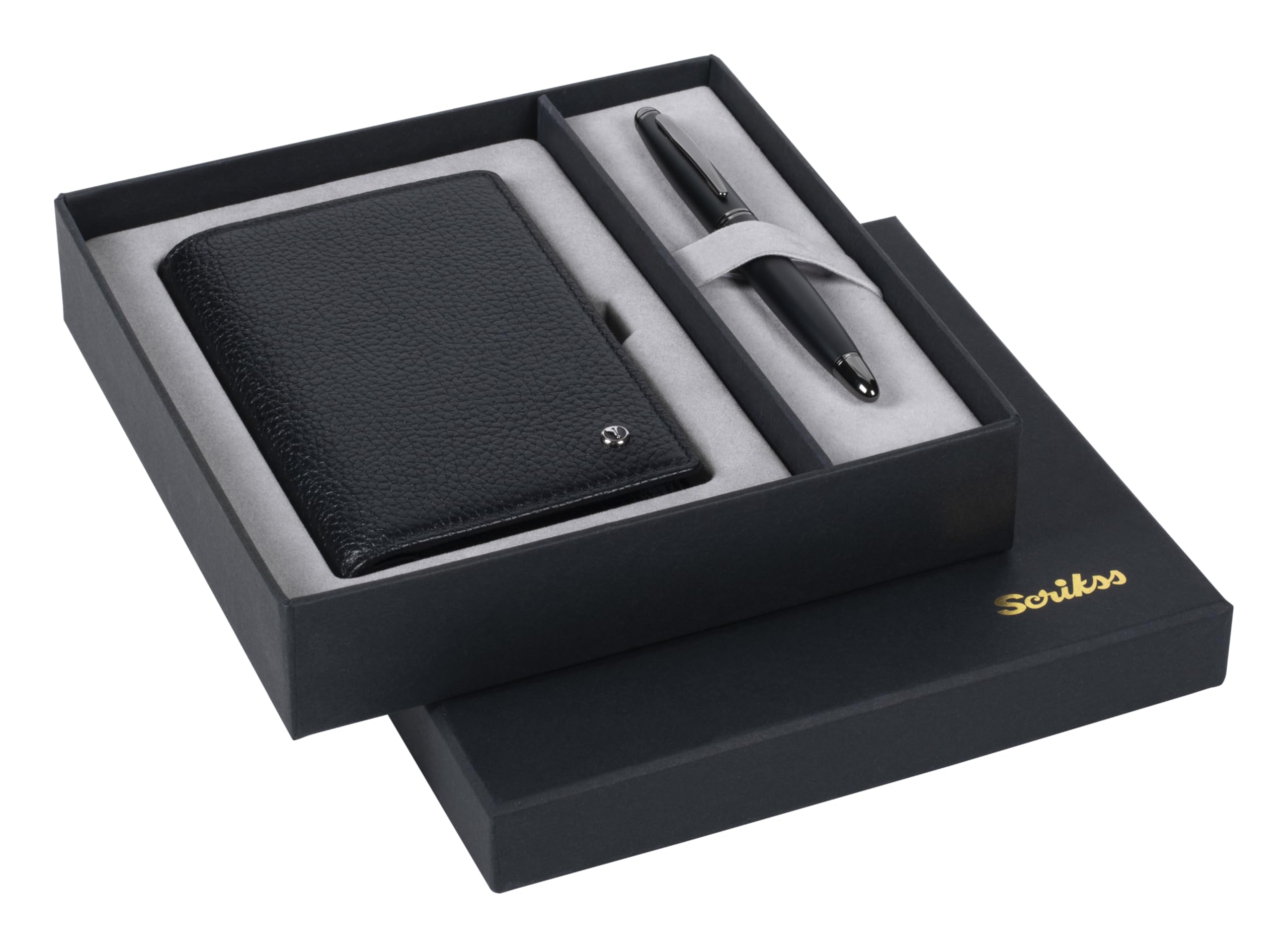 Scrikss Dr 235 88 Dolmakalem Mat Siyah & Jotter Siyah