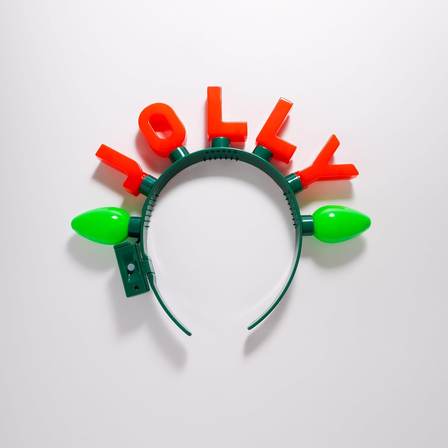 Light Up Christmas Necklace & Headband Set (4pc) – LED Bulb Necklaces & Holiday Headbands, 3 Light Modes, Xmas Party Favor, Stocking Stuffer, Secret Santa, Ugly Sweater Accessory - Image 8