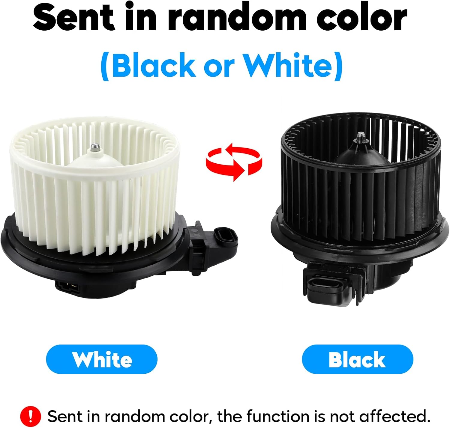 Front HVAC Blower Motor Fan Assembly for 09-11 Ford Flex/11 Explorer/08-11 Taurus/08-09 Taurus X, 09-12 Lincoln MKS/10-11 MKT, 08-09 Mercury Sable Replaces for 700224 8G1Z19805BB