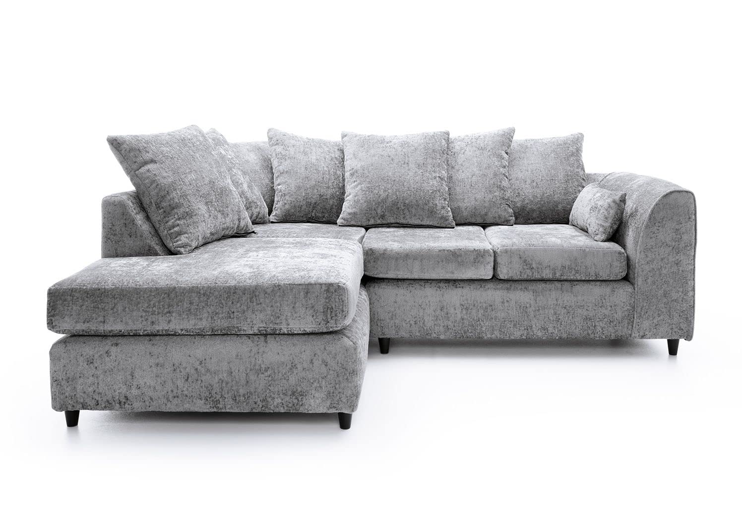 Abakus Direct Harriet Corner Sofa Light Grey