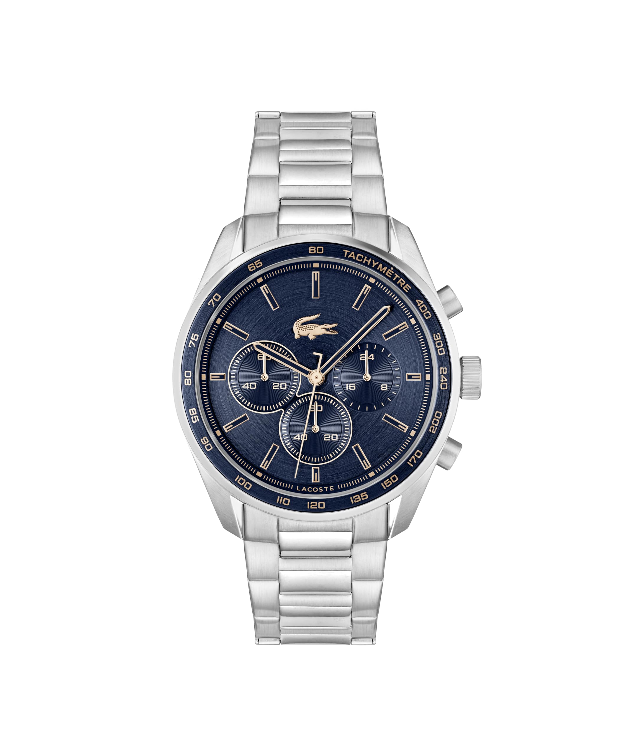 Lacoste Men's Boston Stainless Steel Chronograph Watch - Blue - 42mm