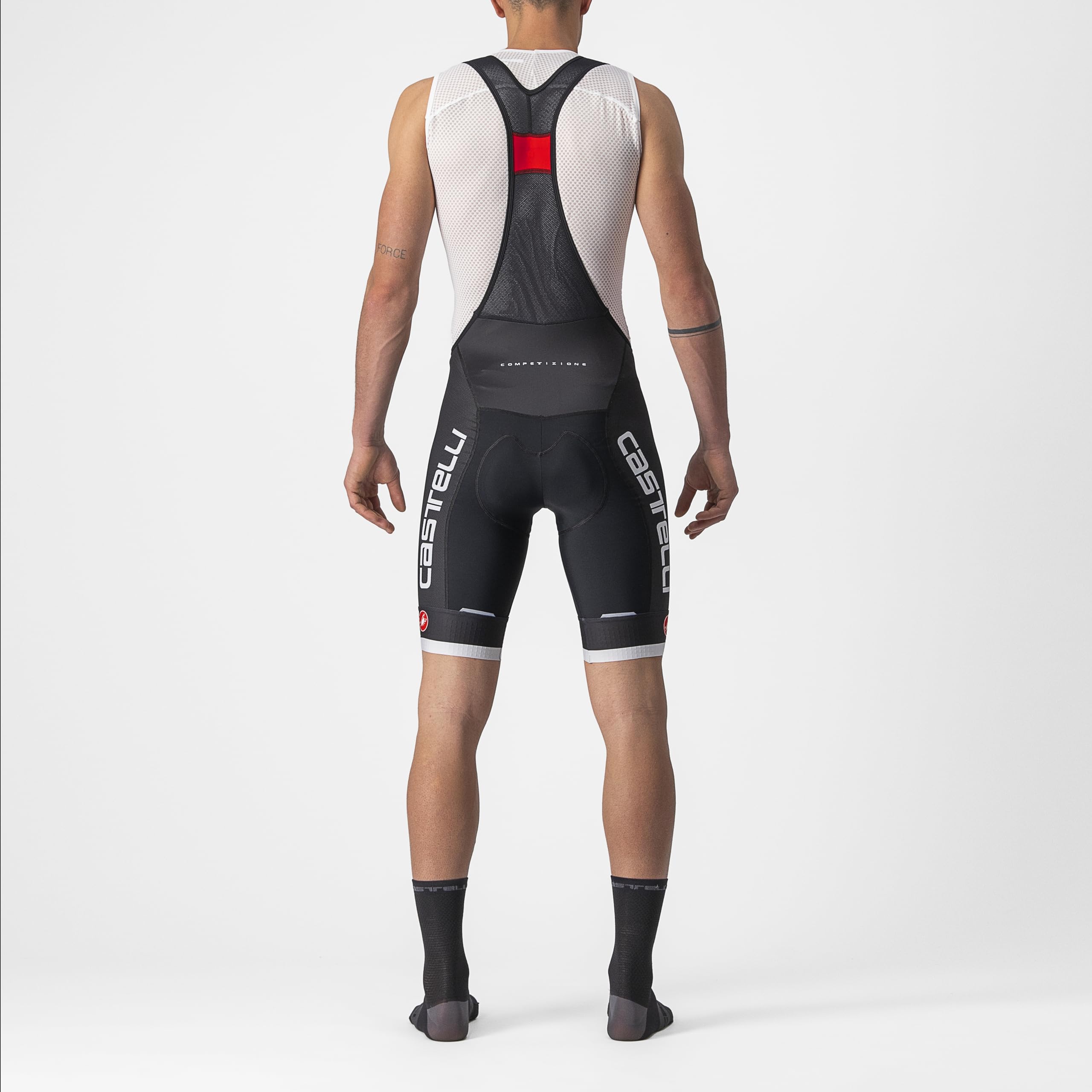CASTELLI Competizione Kit Bibshort Pantaloncini Ciclismo con Bretelle, Uomo