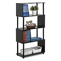 Algopix Similar Product 4 - Furinno 5-Tier Flexi Rack, Espresso