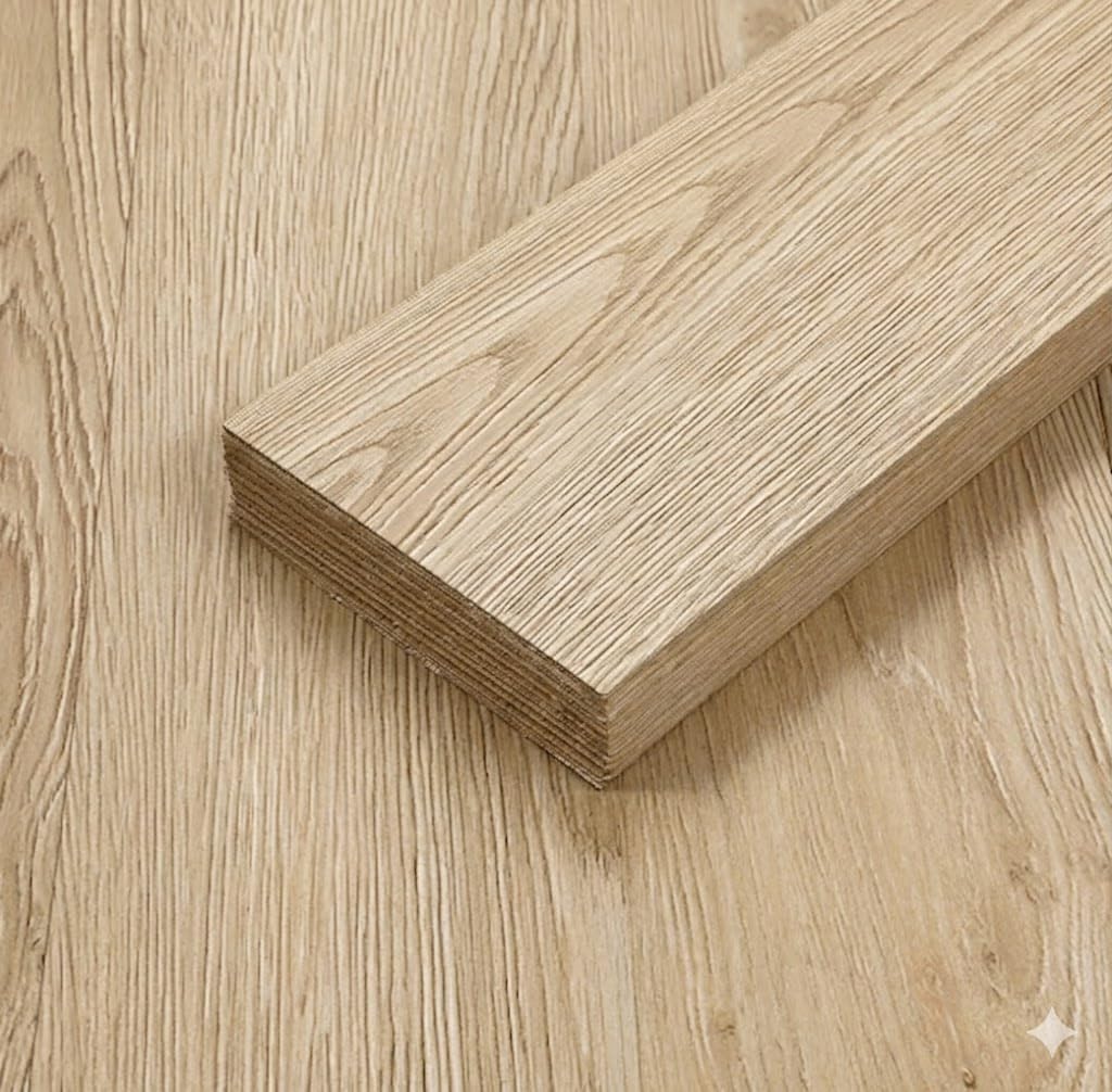 Peel and Stick Vinyl Plank Flooring Waterproof 36-Pack 54 Sq.Ft Wood Grain Self Adhesive Rigid Floor Tile for Bedroom Kitchen Office (Honey, 36x6in)