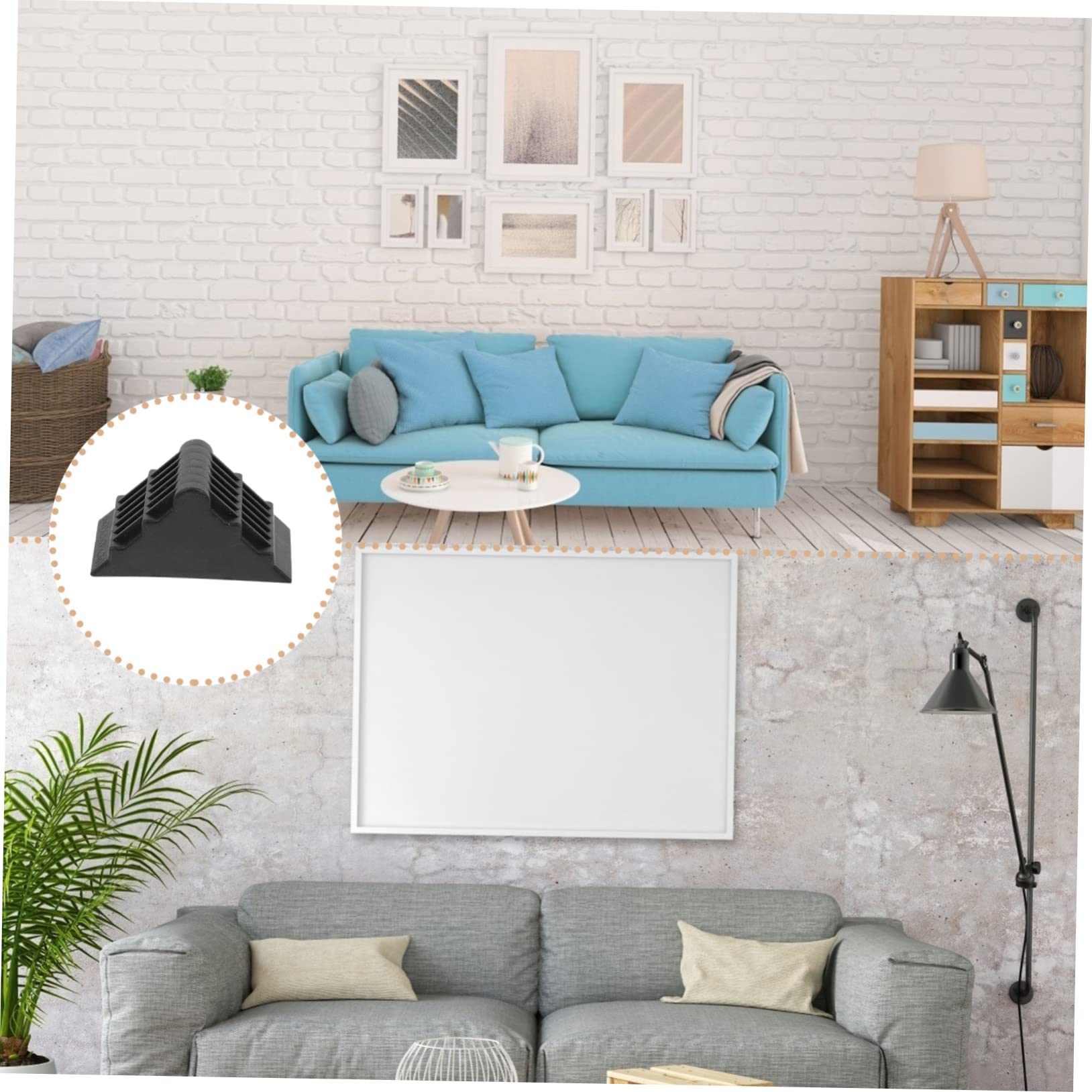 ibasenice Protections d'angle pour Cadre Photo et Meubles, Lot de 100 Pièces en PE et PP, Épaisses et Flexibles, pour Expédition et Stockage, Protection Sûre Chocs