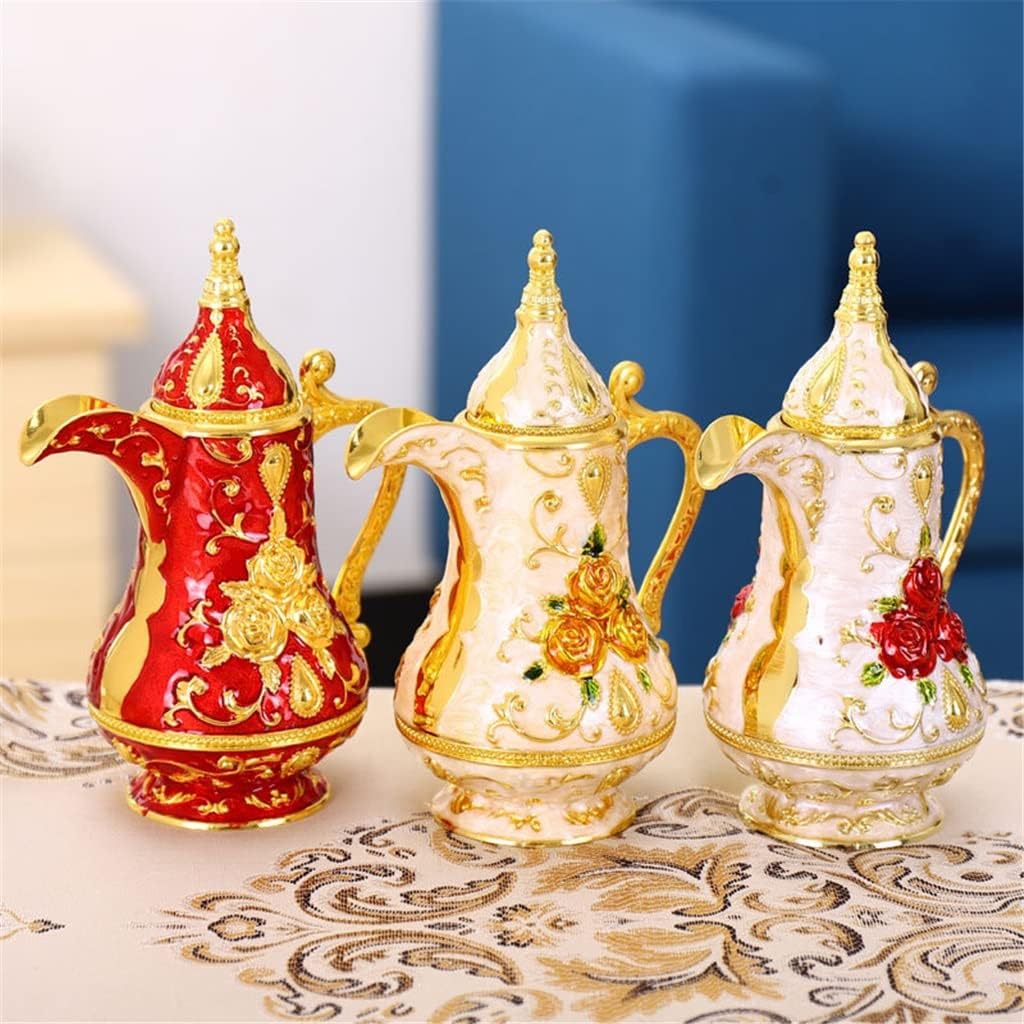 Metal European Automatic Toothpick Box Home Gift Hotel Personalized Vintage Creative Toothpick Box(D)